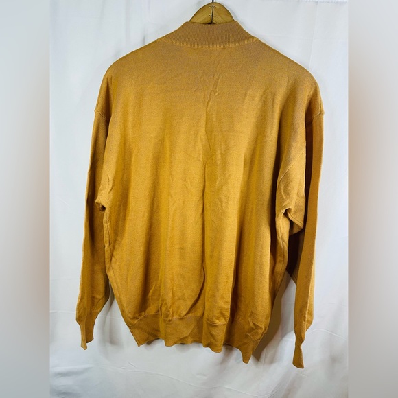 tuscan sweater men's xl merino blend made in italy soft baggy loose minimalist - Picture 6 of 9